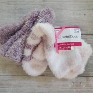 NWT Set of 2 Pairs Fuzzy Lounge Socks
